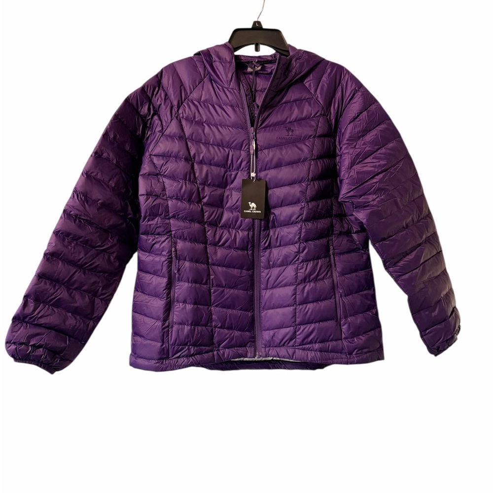 Vibrant Purple Women's Puffer Jacket